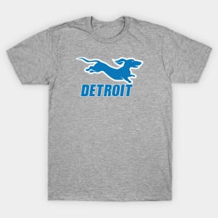 Detoit Lions Dachshund T-Shirt
